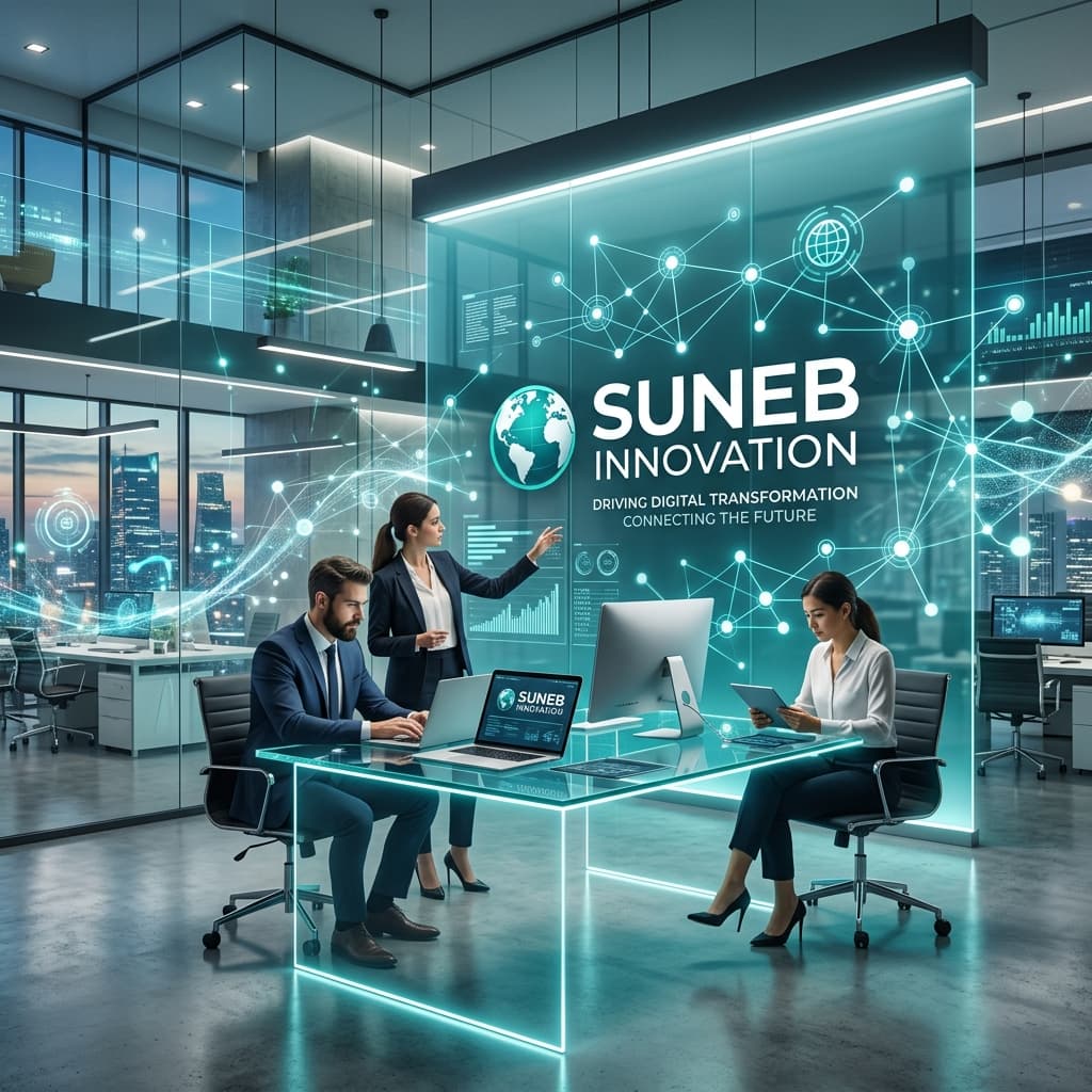 SUNEB team collaborating on innovative projects